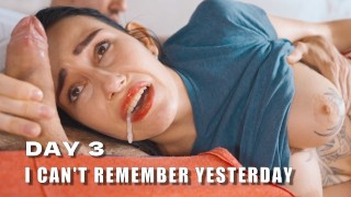 DAY 3 - Why step son fucks step mom&#039;s mouth?  Risky oral creampie for hot step mother